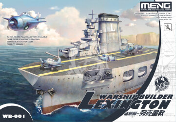 Model plastikowy Warship builder Lexington Meng Model WB-001 1:Egg