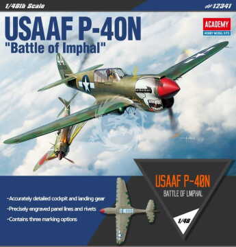 P-40N Battle of Imphal Academy 12341 skala 1/48