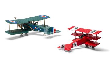 PREORDER- Fokker DR1 Triplane & Bristol Fighter Dogfight Double Airfix A02141V skala 1/72