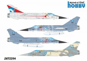  Mirage F.1 CG Special Hobby 72294 skala 1/72