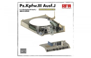 Pz.Kpfw.III Ausf. J Full Interior Kit Rye Field Model RM-5072 skala 1/35