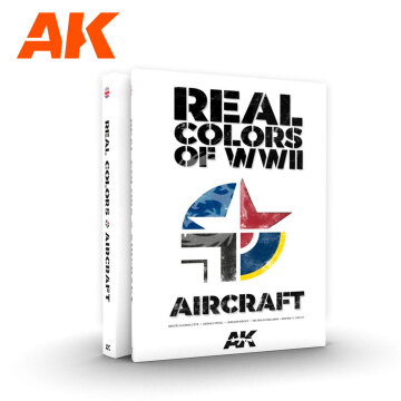 Książka - REAL COLORS OF WWII FOR AIRCRAFT AK-Interactive AK290