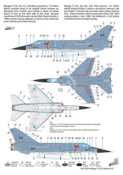  Mirage F.1 CG Special Hobby 72294 skala 1/72