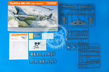 Spitfire Mk. IXc late version Eduard 70121 skala 1/72