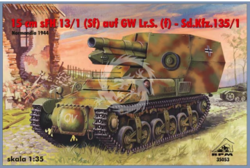 Sdkfz 135/1 Ausf. Becker - Normandia 1944 - RPM  35053 skala 1/35
