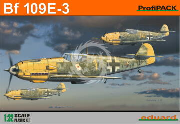 Bf 109E-3 profipack Eduard 3002 skala 1/32