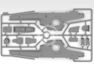 AH-1G Cobra early production ICM 32060 skala 1/32