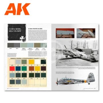 Książka - REAL COLORS OF WWII FOR AIRCRAFT AK-Interactive AK290