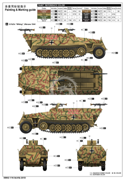 Sd.Kfz 251 D Trumpeter 00942 skala 1/16