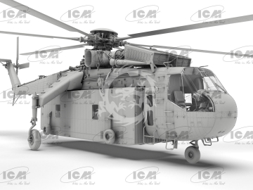 PRZEDSPRZEDAŻ - CH-54A Tarhe with Universal Military Pod ICM 53057 skala 1/35