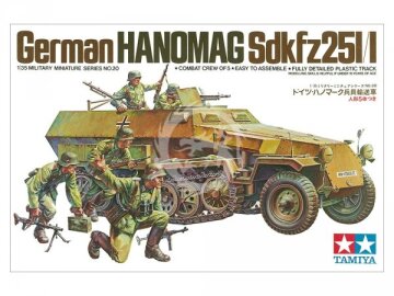 German Hanomag Sd.Kfz. 251/1 Ausf. C -Tamiya 35020 skala 1/35