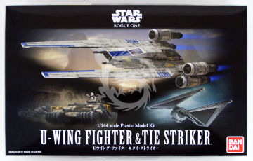 U-wing fighter & Tie striker 1/144 Bandai