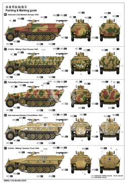 Sd.Kfz 251 D Trumpeter 00942 skala 1/16