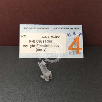 F-8 Crusader  Vought Ejection seat (early) Cat4 R72001 skala 1/72