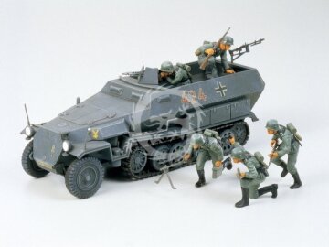 German Hanomag Sd.Kfz. 251/1 Ausf. C -Tamiya 35020 skala 1/35