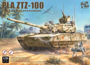 PRZEDSPRZEDAZ - PLA ZTZ-100 (Cement Free) - Border Model BN-001 skala 1/35