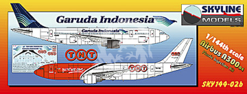 Airbus A300 - brak kalkomanii oraz oryginalnego pudełka - Skyline SKY144-02b skala 1/144