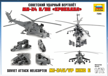 Mi-24V/VP HIND E Zvezda 7293 skala 1/72