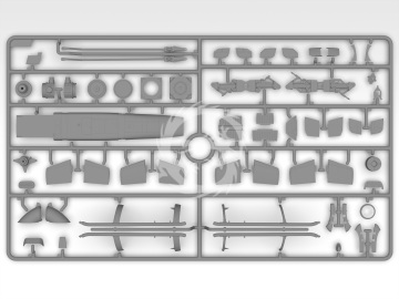 AH-1G Cobra early production ICM 32060 skala 1/32