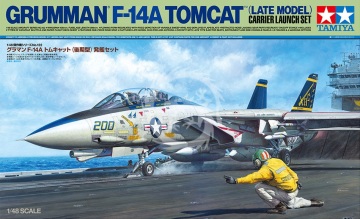 Grumman F-14A Tomcat (Late Model)Carrier Launch Set Tamiya 61122 1/48