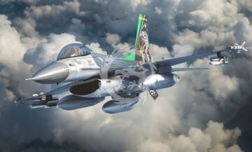 PREORDER - F-16A THAI AF with IRIS-T Kinetic 	K48161 skala 1/48