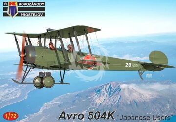 Avro 504K Japanese User Kovozavody prostejov KPM0461 skala 1/72