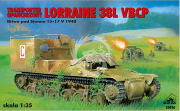 Tracteur blinde Lorraine 38L VBCP - RPM 35056 skala 1/35