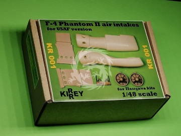 Zestaw dodatków F-4 Phanton intakes for USAF (Hasegawa kit) KIRREY KR001 1/48