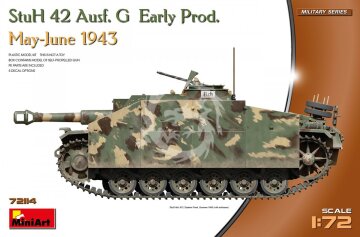 StuH 42 Ausf. G Early Prod. May-June 1943 MiniArt 72114 skala 1/72