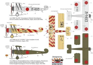 Avro 504K Japanese User Kovozavody prostejov KPM0461 skala 1/72