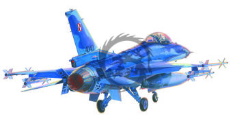 PROMOCJA - NA ZMÓWIENIE F-16C BLOCK 52 + JASTRZAB HAWK Mistercraft G-116 skala 1/48