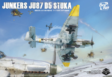 PRZEDSPRZEDAŻ  - Junkers Ju87 D5 Stuka - Border model BF012 skala 1/35 