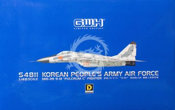 Korean People's Army Air Force MiG-29 9-13 Fulcrum-C Fighter Great Wall Hobby GWH S4811 skala 1/48