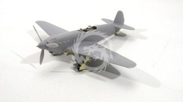 Blaszka fototrawiona Yak-9 detail set (colour) Microdesign MD 048029 skala 1/48