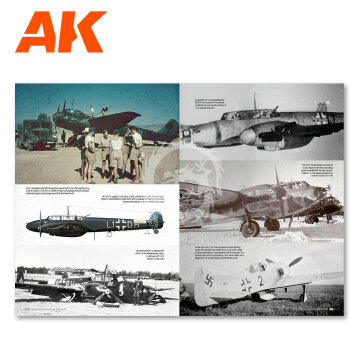 Książka - REAL COLORS OF WWII FOR AIRCRAFT AK-Interactive AK290