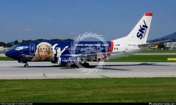 Boeing 737-55s - Sky Europe (Tatiana Batinic) OM-SEG - decal BOA 14465