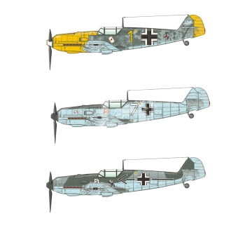 Bf 109E-3 profipack Eduard 3002 skala 1/32