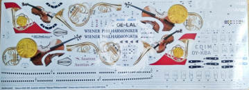 Airbus A340 Wiener Philharmoniker Revell 04209 skala 1/144