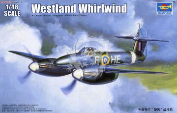 Westland Whirlwind Trumpeter 02890 skala 1/48