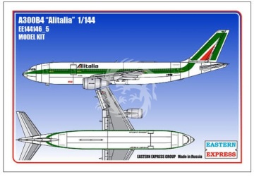 Model plastikowy Airbus A300B4 Alitalia EASTERN EXPRESS EE144146_5 1/144