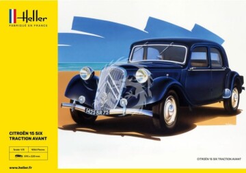 PROMOCJA - NA ZAMÓWIENIE Citroen 15 SIX Traction Avant Heller 80799 skala 1/8 