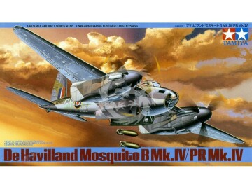 De Havilland Mosquito B Mk.IV/PR Mk.IV Tamiya 61066 skala 1/48