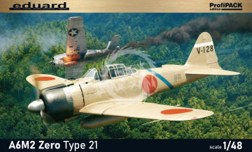 A6M2 Zero Type 21 ProfiPack Eduard 82212 skala 1/48