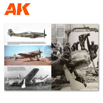 Książka - REAL COLORS OF WWII FOR AIRCRAFT AK-Interactive AK290