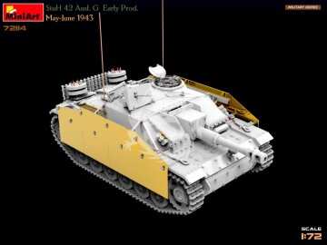 StuH 42 Ausf. G Early Prod. May-June 1943 MiniArt 72114 skala 1/72