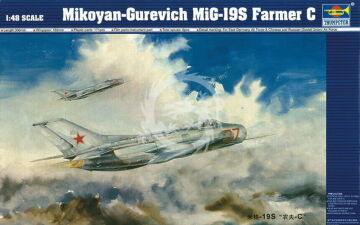 MiG-19 S Farmer C Trumpeter 02803 skala 1/48