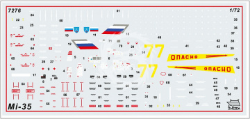 Mi-35M HIND E Zvezda 7276 skala 1/72