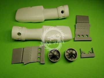 Zestaw dodatków F-4 Phanton intakes for USAF (Academy kit) KIRREY KR003 1/48