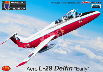 Aero L-29 Delfin 'Early' Kovozavody Prostejov  KPM0467 skala 1/72