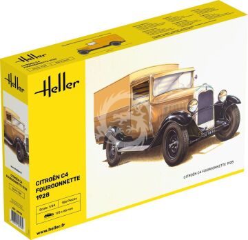 Citroen C4 Fourgonnette 1928 - Heller 80703 skala 1/24